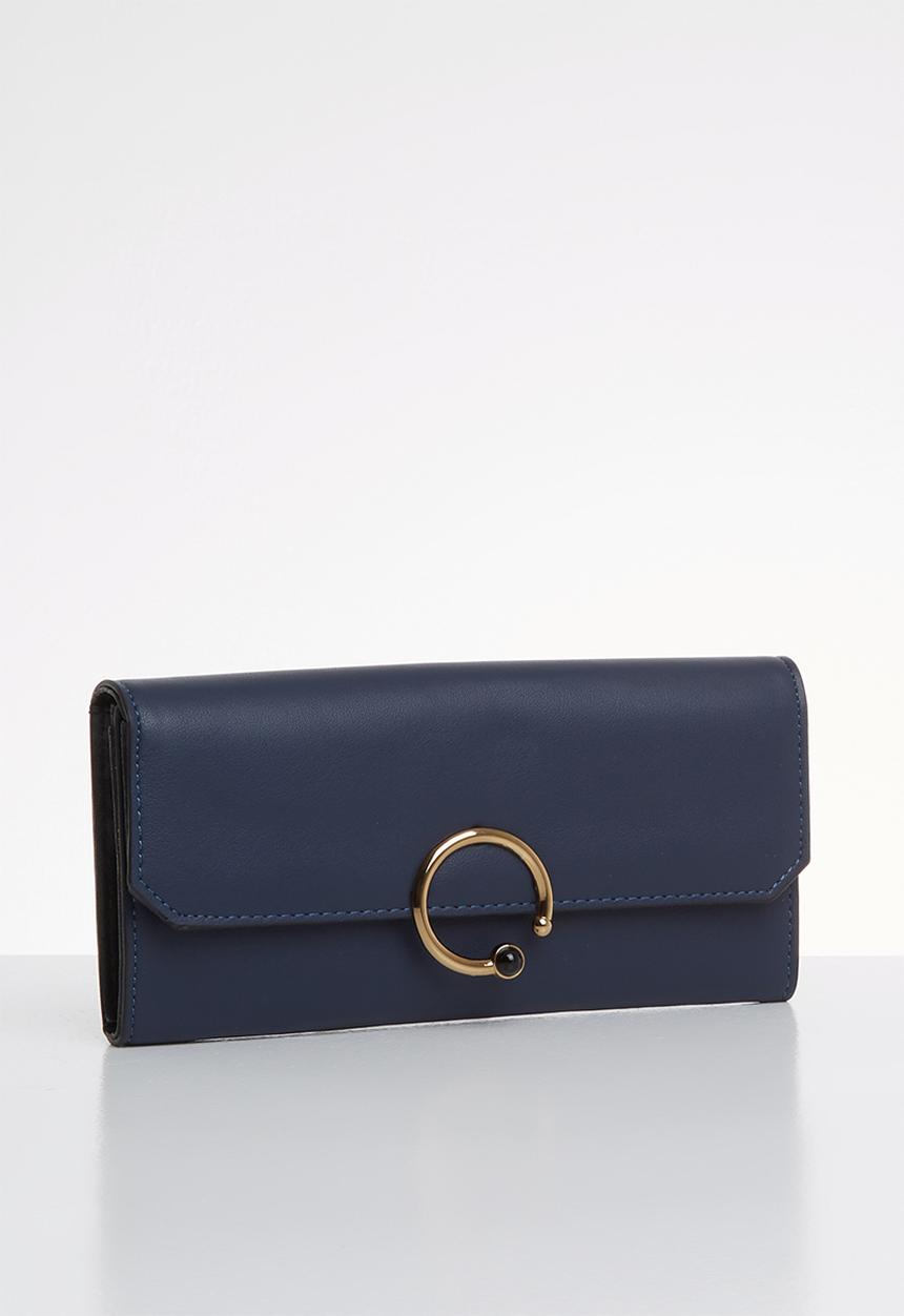Superbalist - Mimi ring detail purse - navy