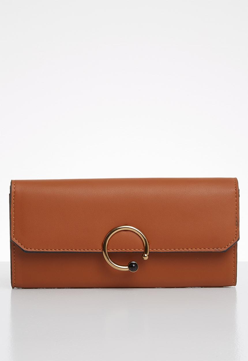 Superbalist - Mimi ring detail purse - tan