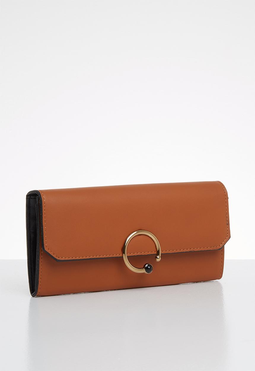 Superbalist - Mimi ring detail purse - tan