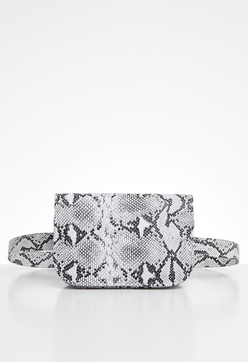 Superbalist - Snake skin waistbag - grey