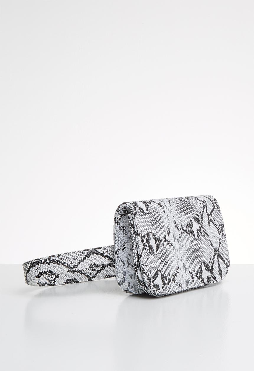 Superbalist - Snake skin waistbag - grey