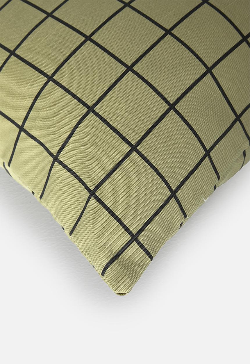 Sixth Floor - Jossy cushion cover - green