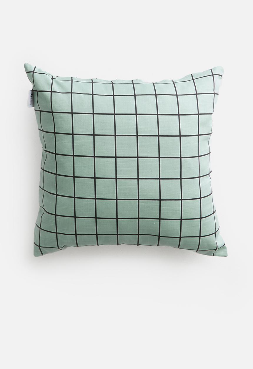 Sixth Floor - Jossy cushion cover - blue
