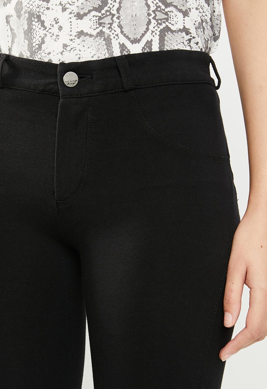 SISSY BOY - Joey axel knit jegging - black