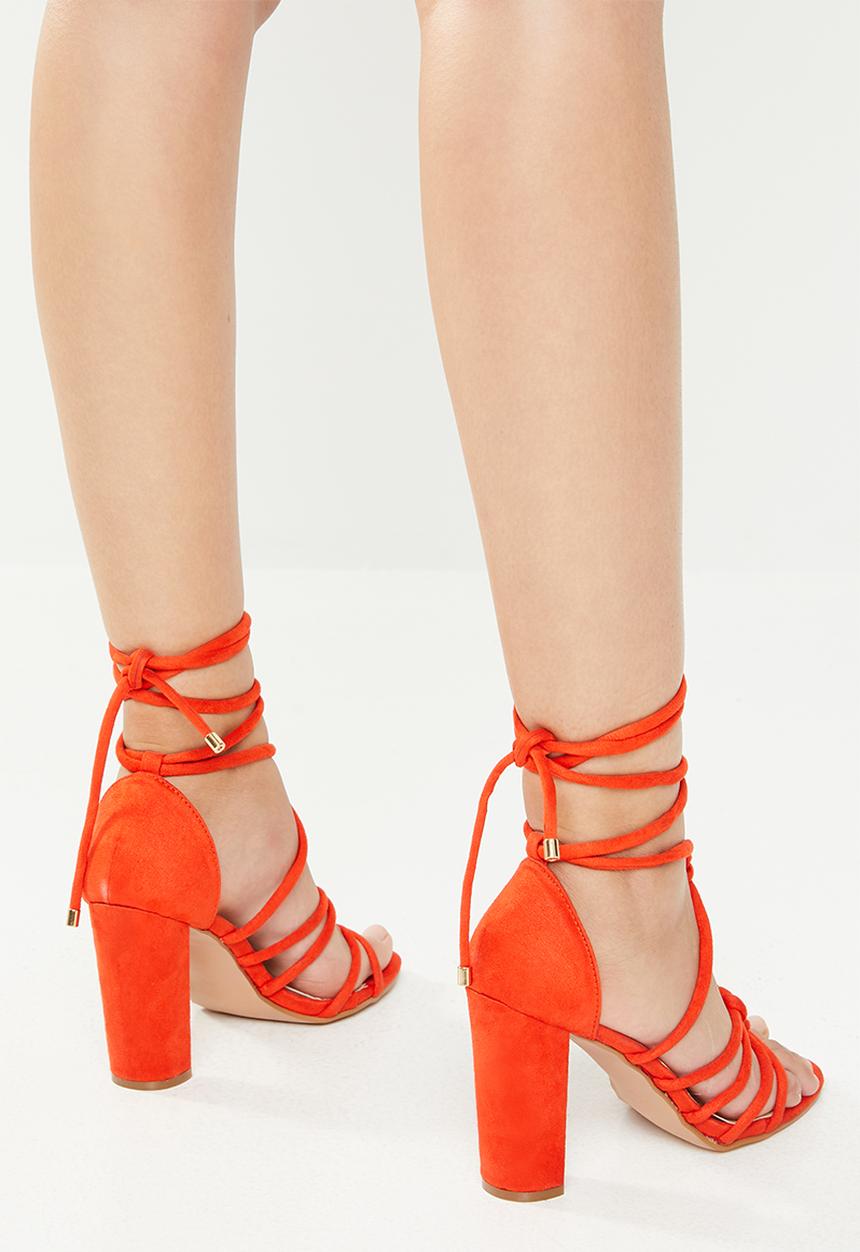 Superbalist - Zen strappy heel - orange