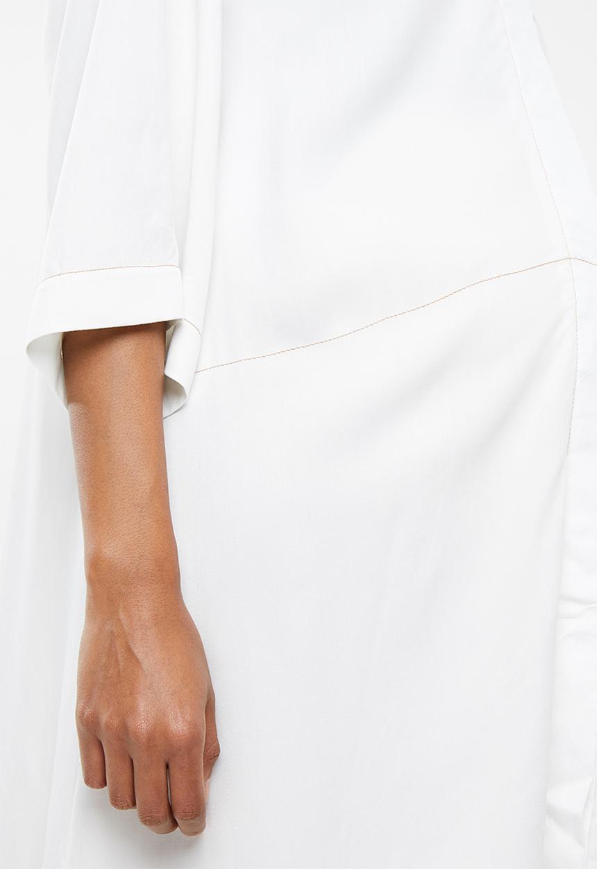edit Maternity - Boxy fit shirt - white 