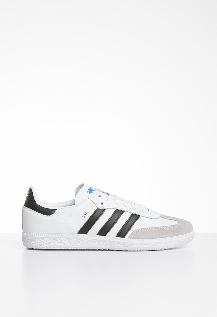 adidas Originals - Samba og j - white/black & clear granite