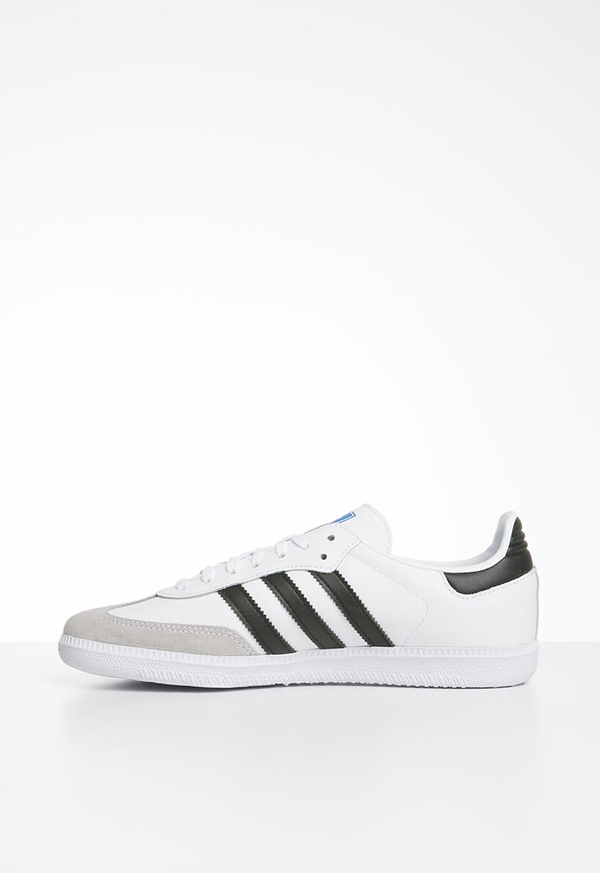 adidas Originals - Samba og j - white/black & clear granite