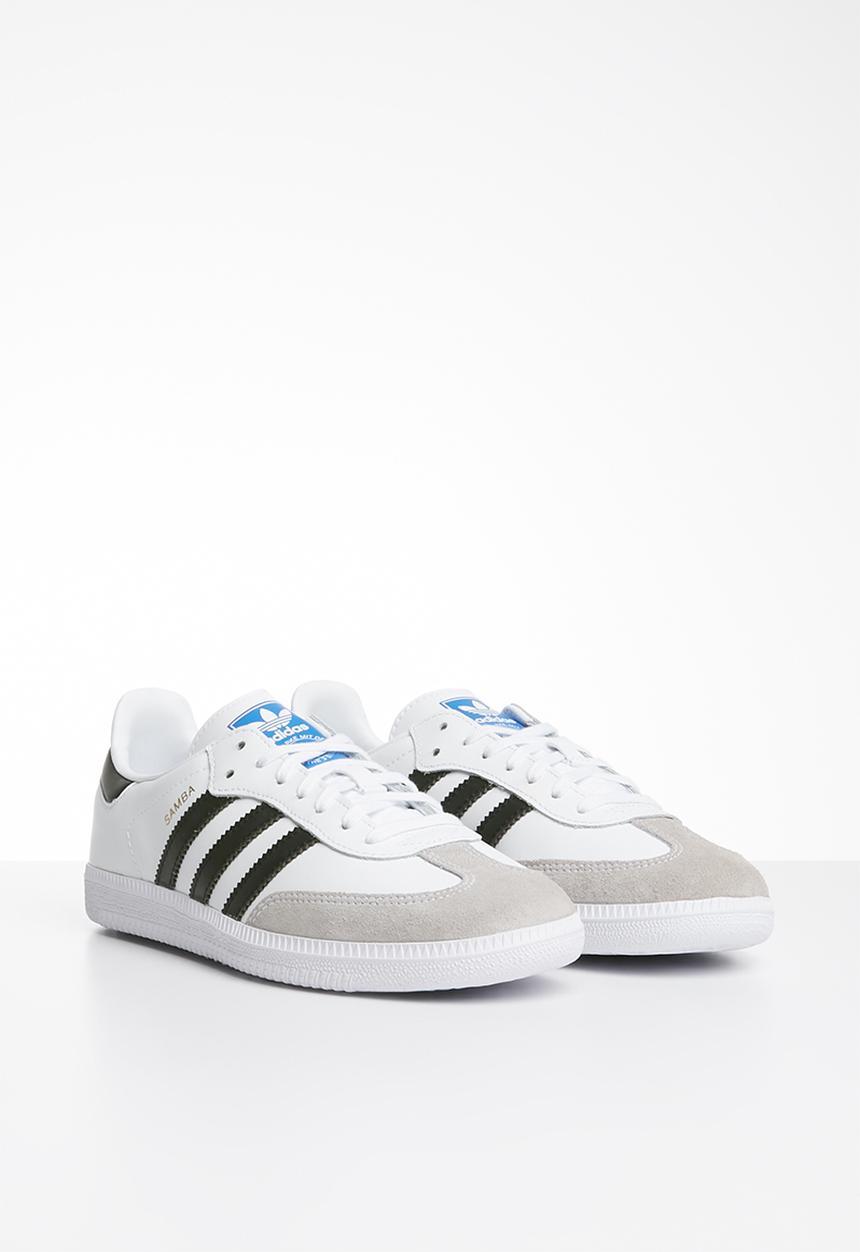 adidas Originals - Samba og j - white/black & clear granite