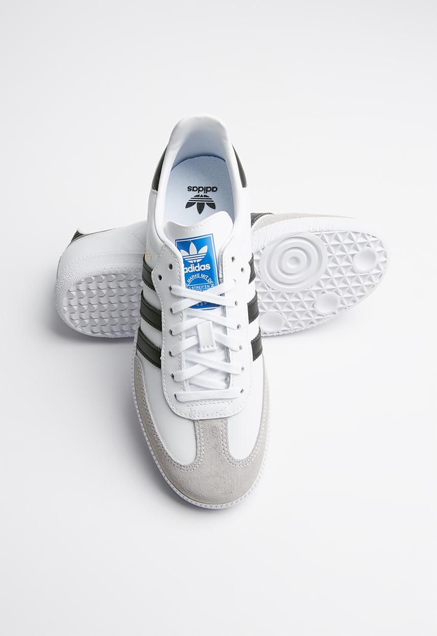 adidas Originals - Samba og j - white/black & clear granite