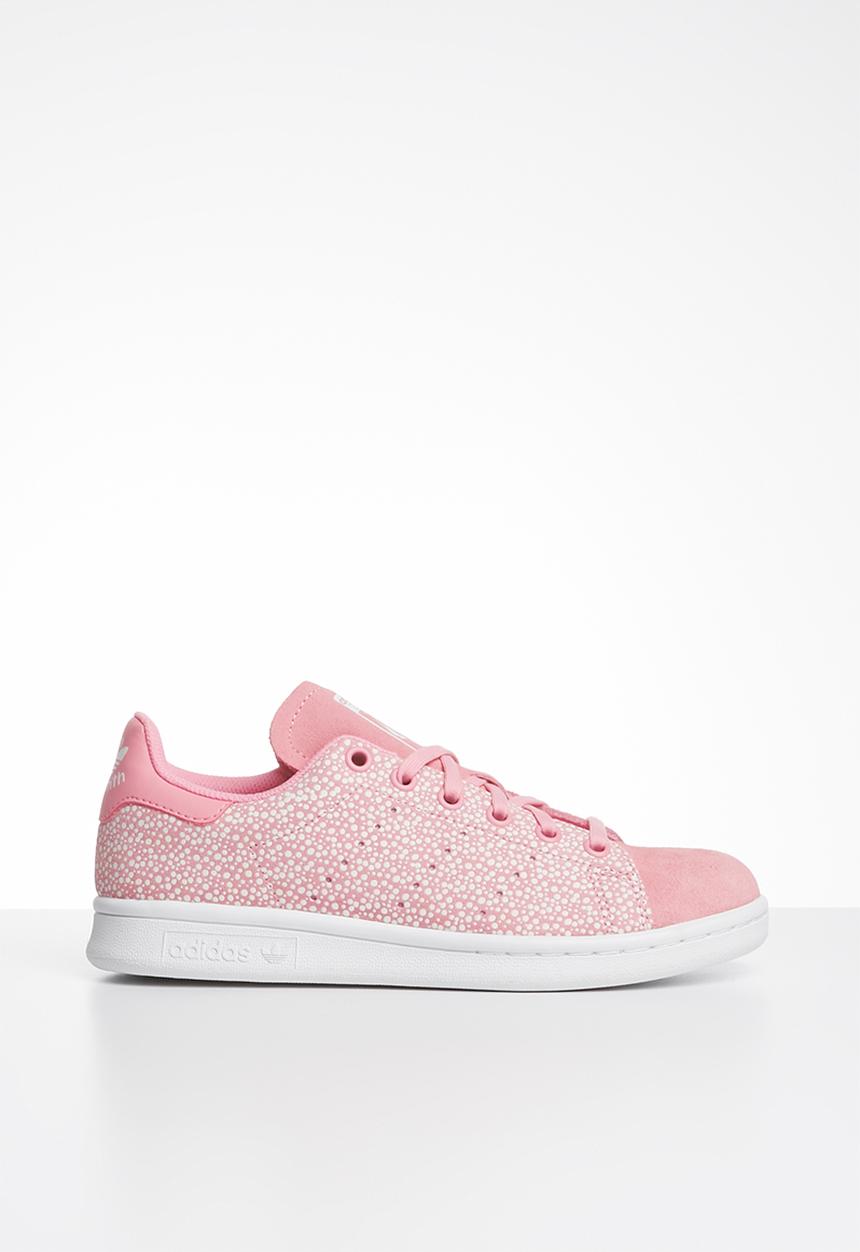 adidas Originals - Stan smith j - light pink & white