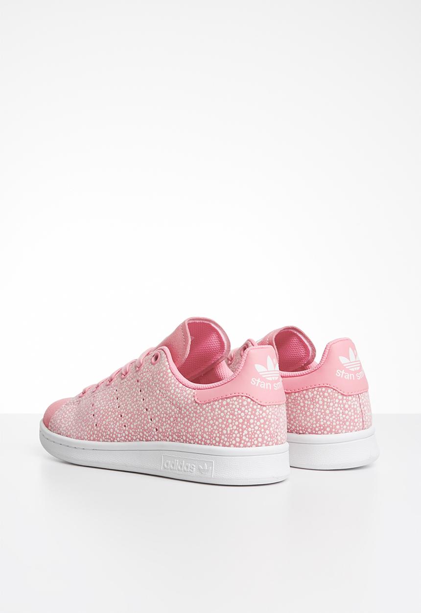 adidas Originals - Stan smith j - light pink & white