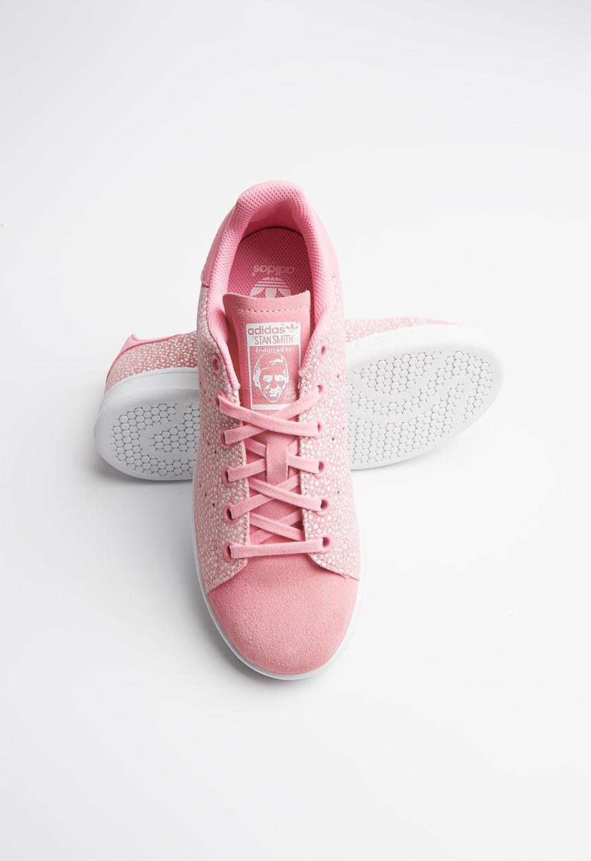 adidas Originals - Stan smith j - light pink & white
