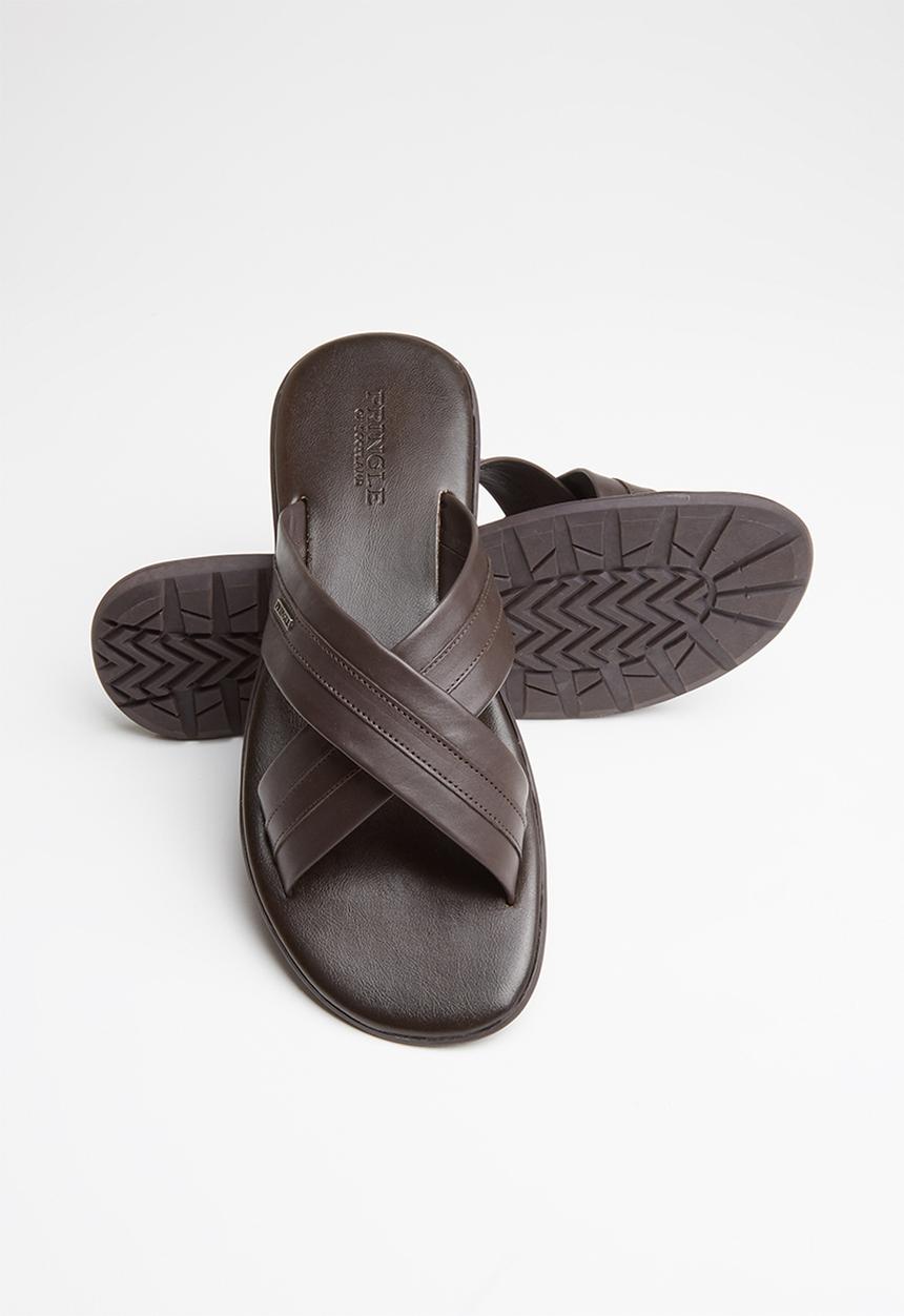 Pringle of Scotland - Cole sandal - brown