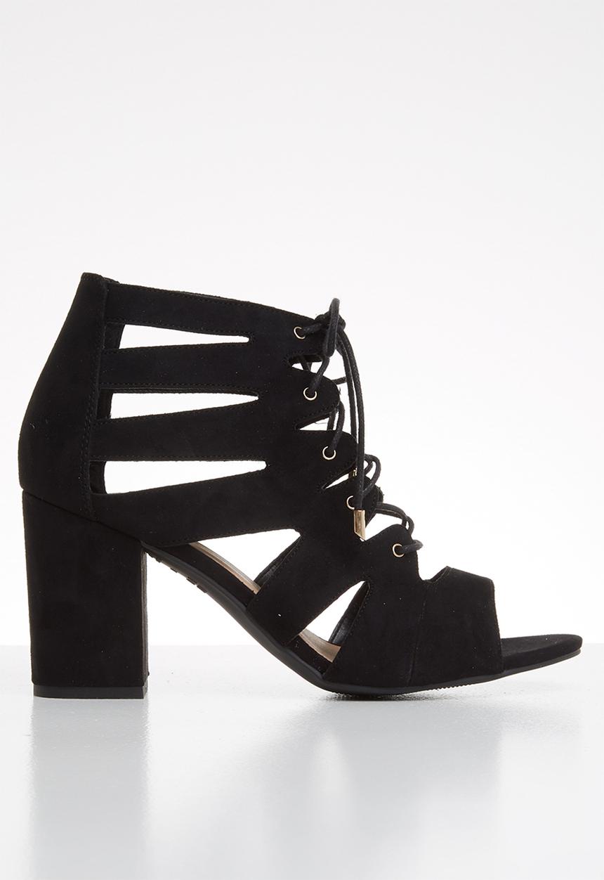 New Look - Tillie wider fit heel - black