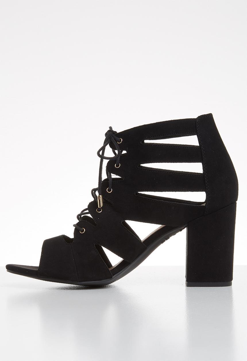 New Look - Tillie wider fit heel - black