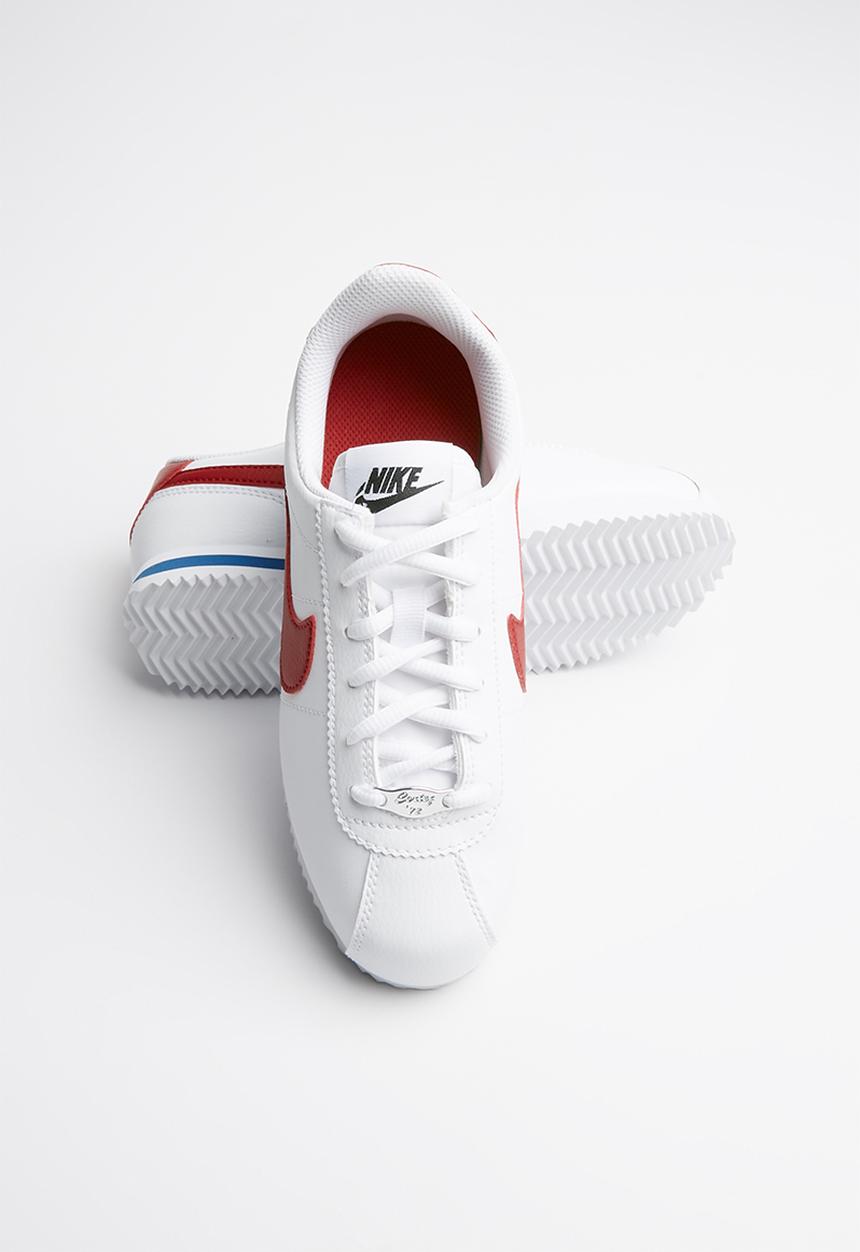 Nike - Cortez basic sl bg - white/varsity red-varsity royal-black-mtlc silver