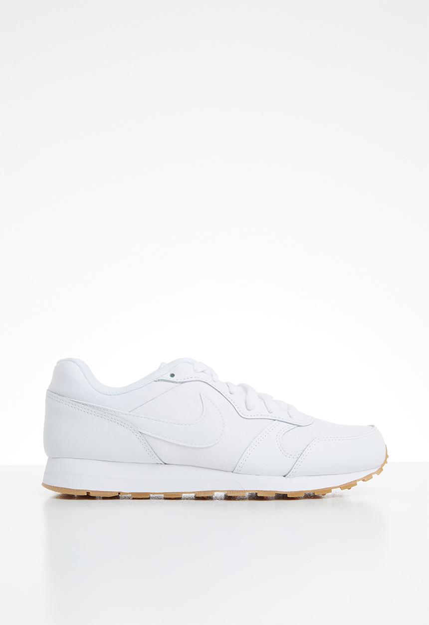 Nike - Nike md runner 2 (gs) - white/gum light brown/white
