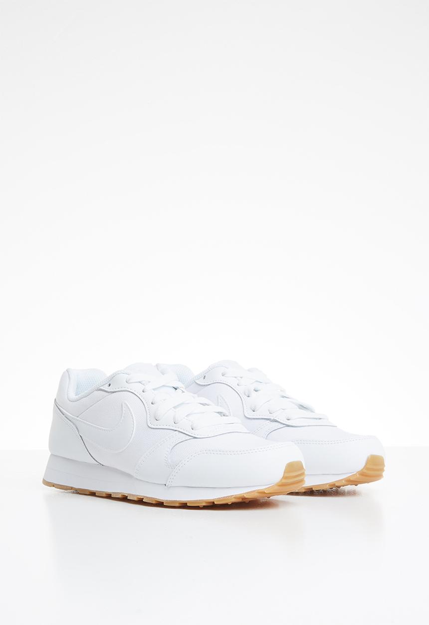Nike - Nike md runner 2 (gs) - white/gum light brown/white
