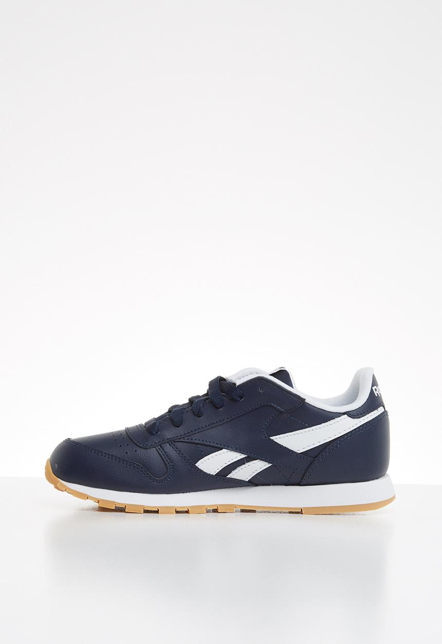 Reebok Classic - Classic leather - collegiate navy/white/gum