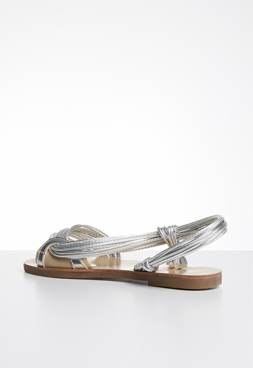 Jada - Metallic sandal - silver