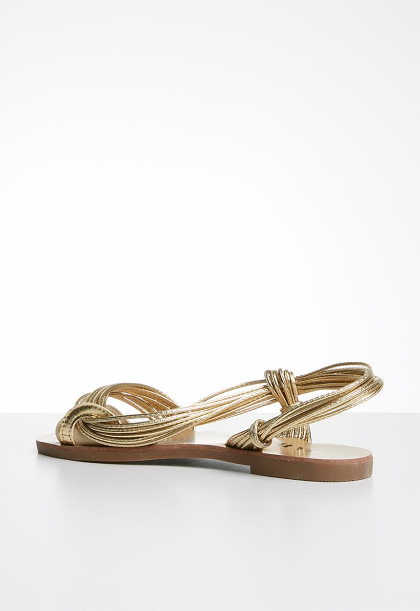 Jada - Metallic sandal - light gold