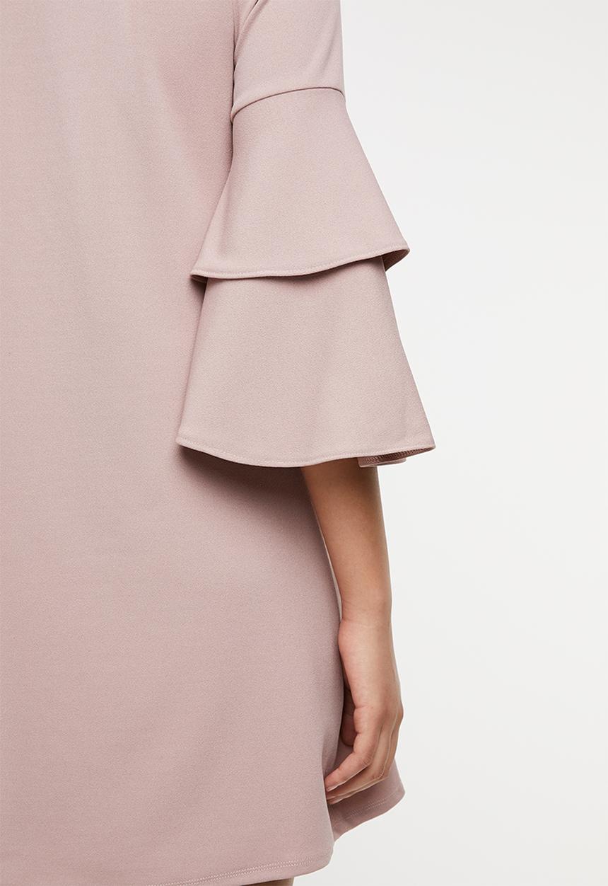 STYLE REPUBLIC - Frill sleeve dress - pink 