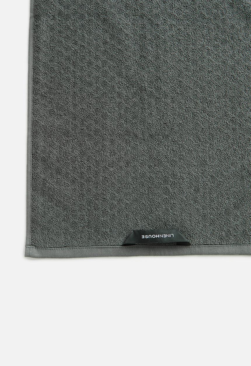 Linen House - Jordan spot hand towel - asphalt