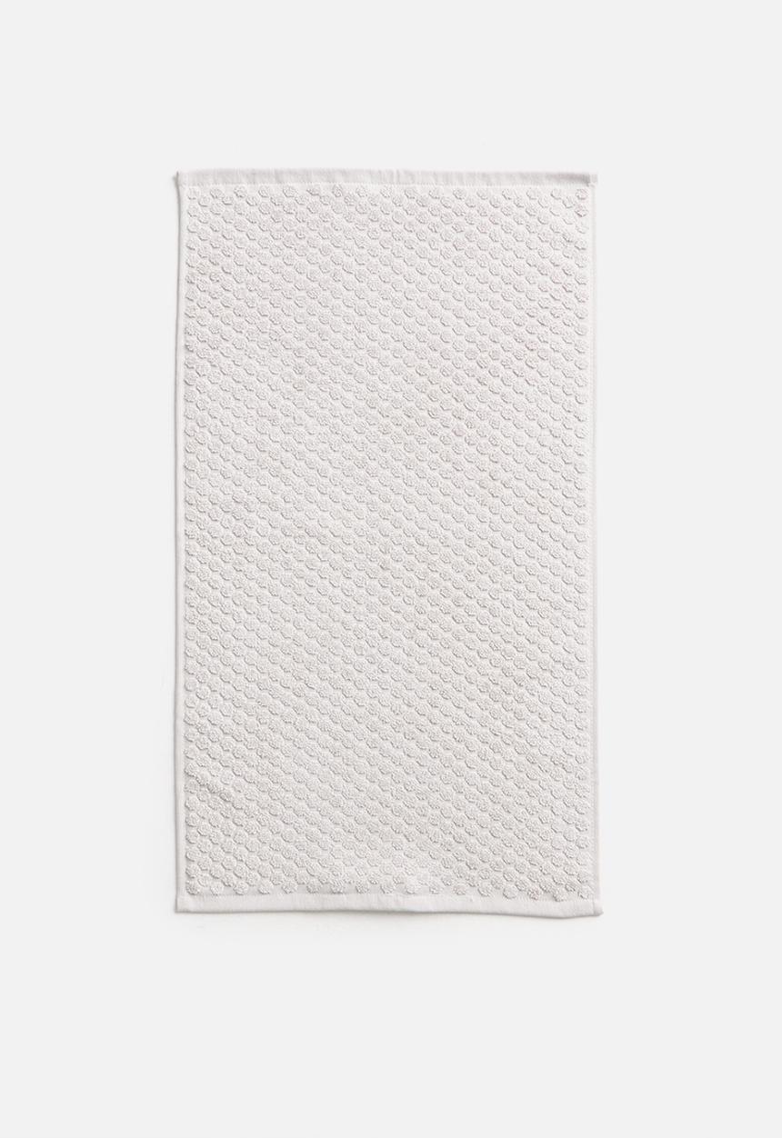 Linen House - Jordan spot hand towel - stone