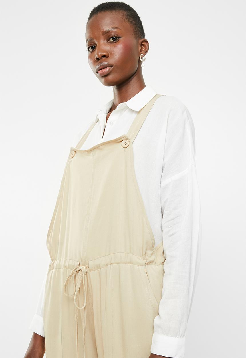 Superbalist - Soft dungaree - beige