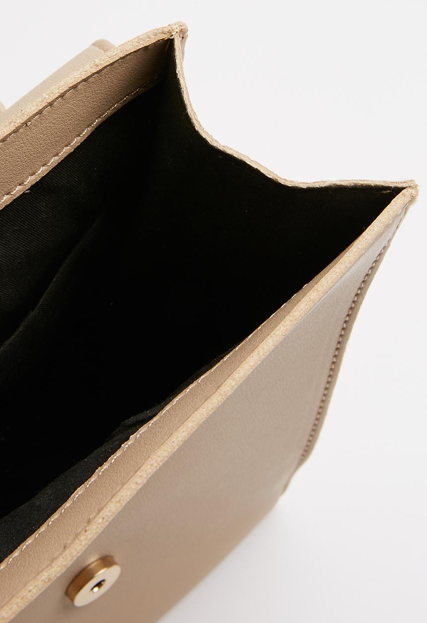 Superbalist - Emily faux leather bag - neutral