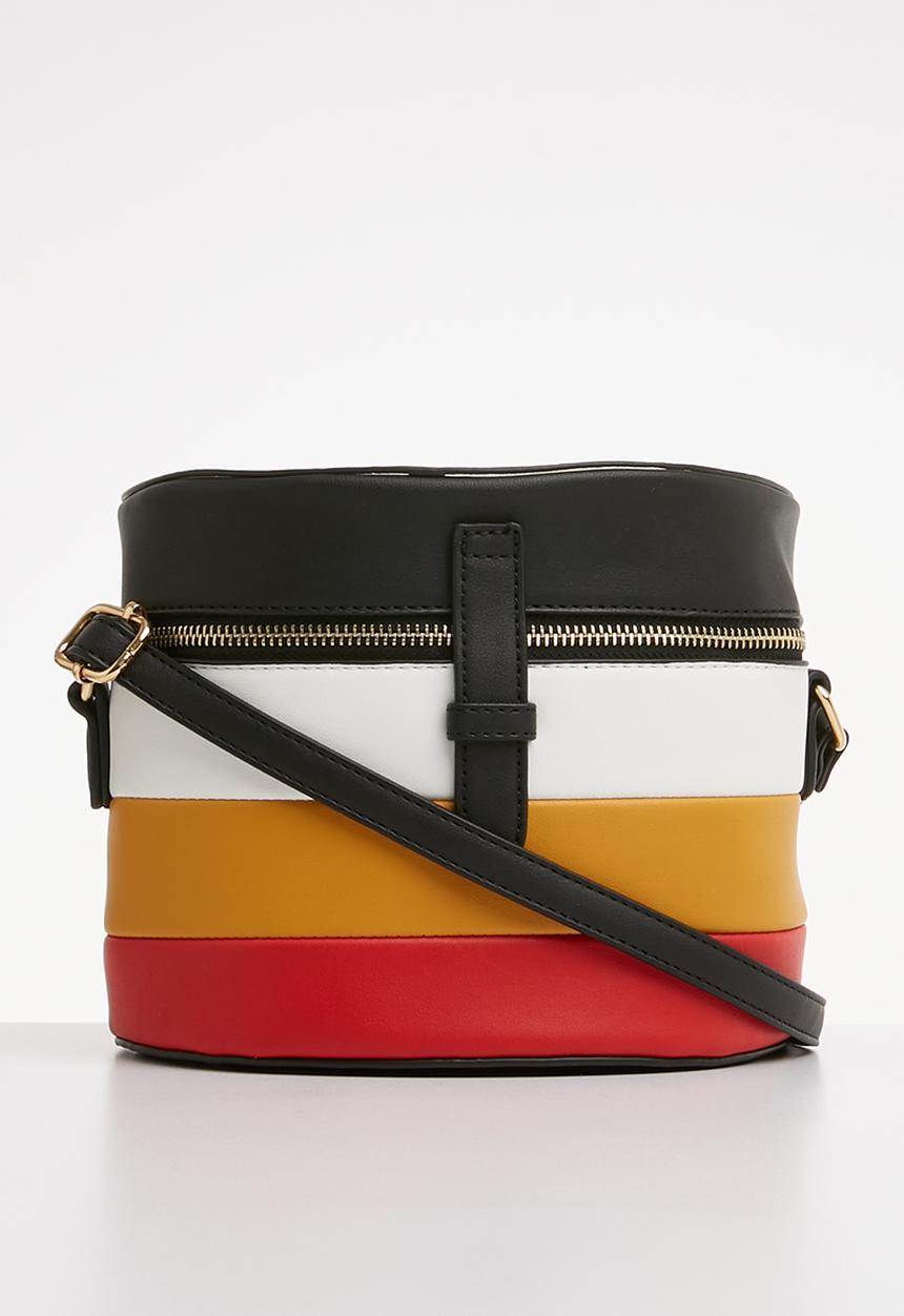 Superbalist - Multi stripe bucket bag - multi