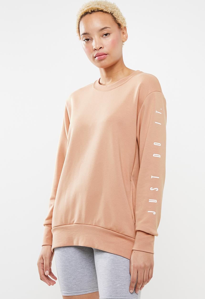 Nike - Nike dry crew top - dusty pink