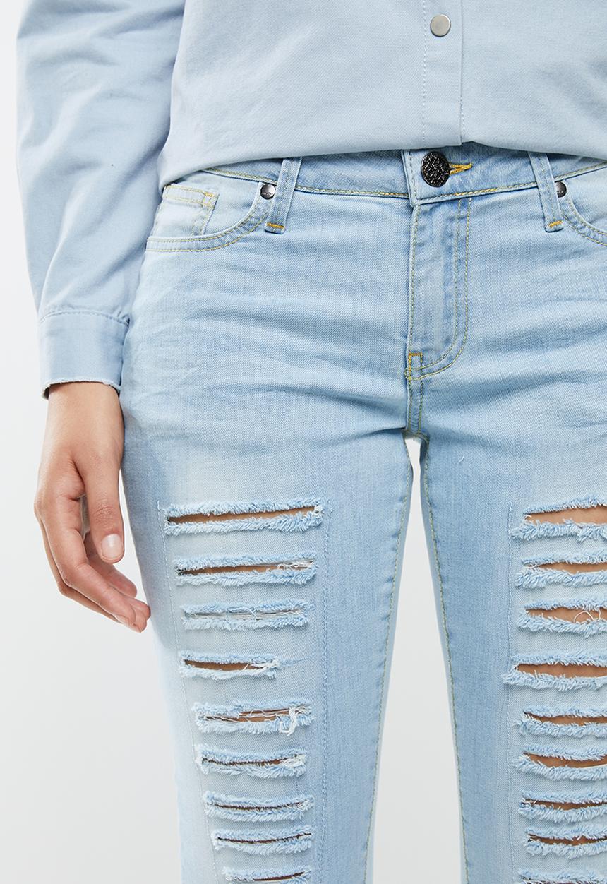 SOVIET - Persephone skinny jeans - blue