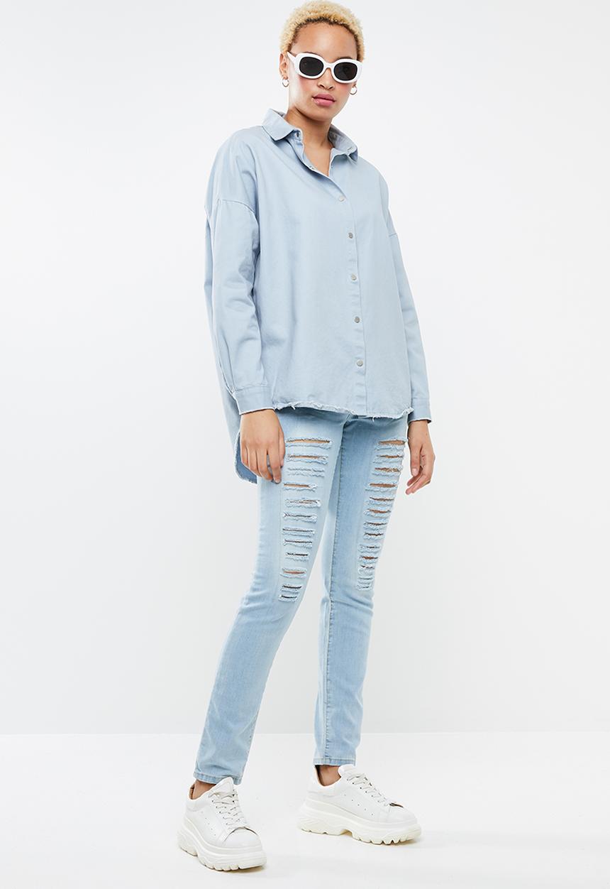 SOVIET - Persephone skinny jeans - blue