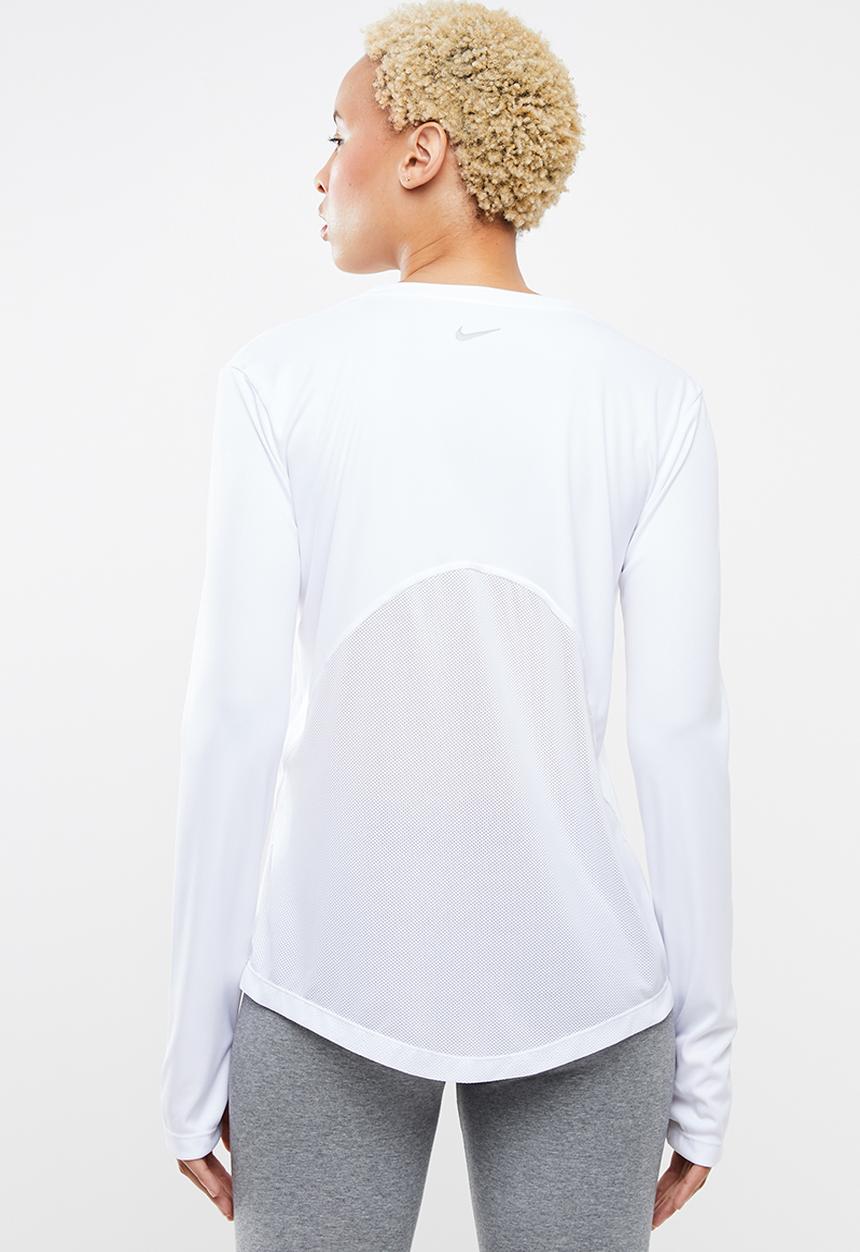 Nike - Nike miler top - white