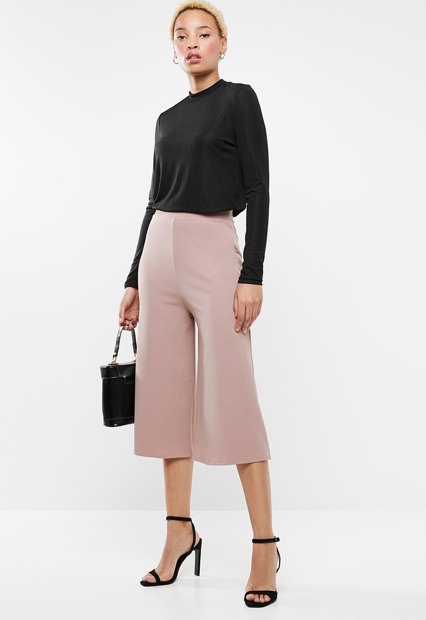 STYLE REPUBLIC - Wide leg culotte - neutral