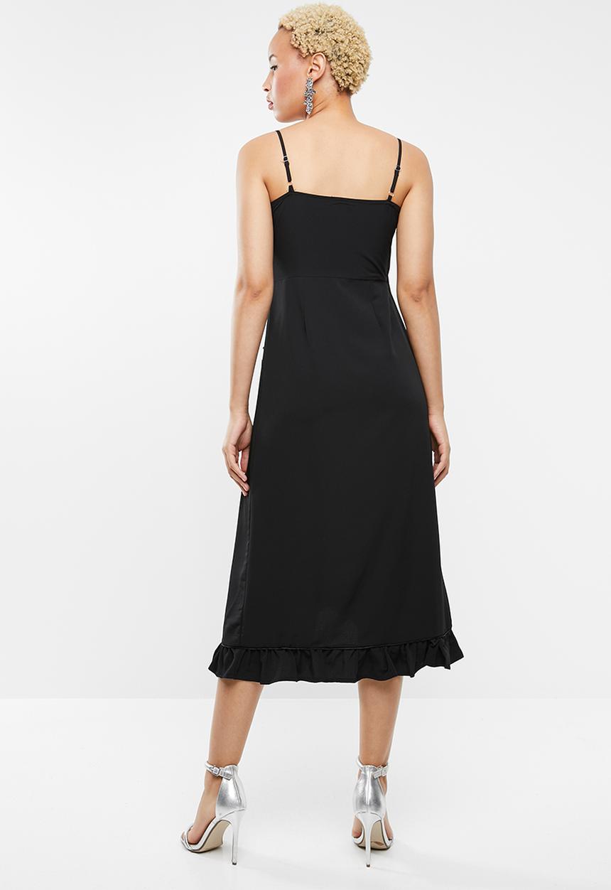 STYLE REPUBLIC - Summer wrap dress - black