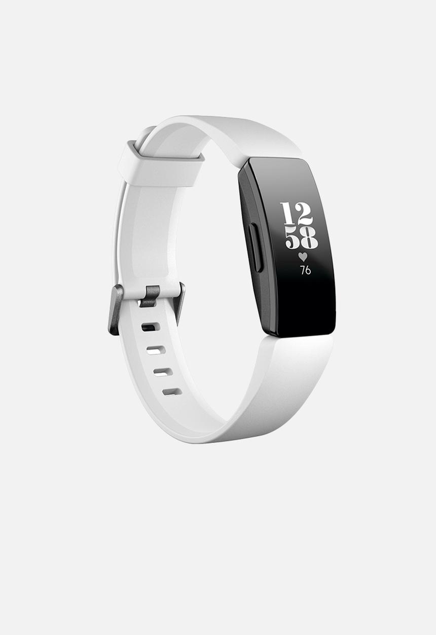 Fitbit - Fitbit inspire hr -  white & black