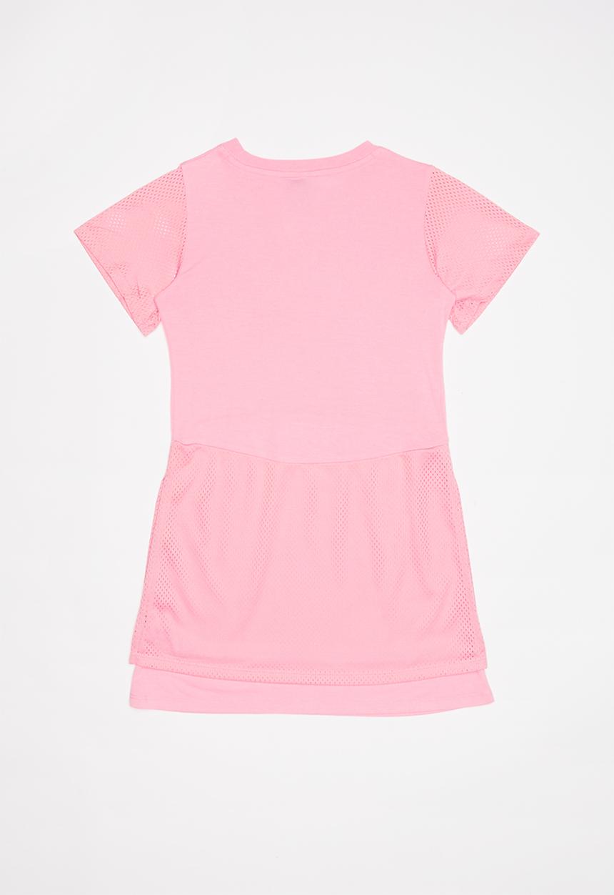 Nike - Nike G NSW ss mesh dress - pink
