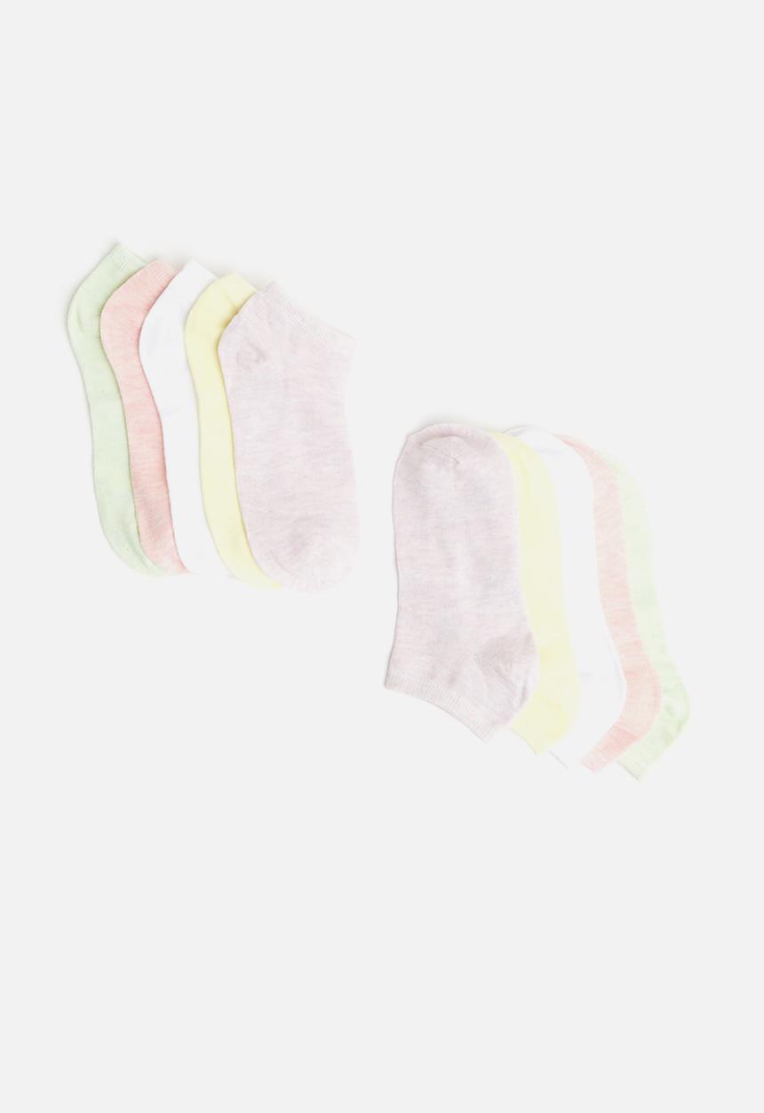 Superbalist - 5 Pack lowcut socks - multi