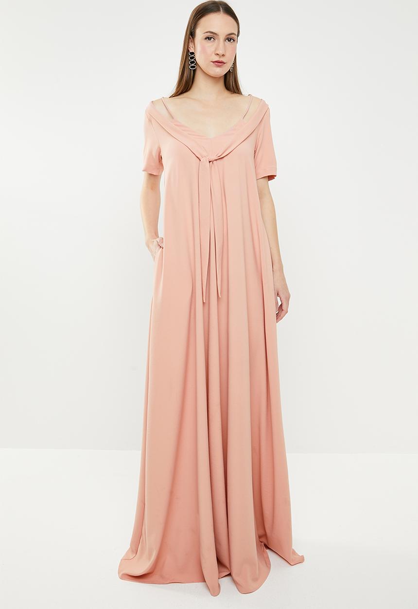 AMANDA LAIRD CHERRY - Pulane maxi dress - pink