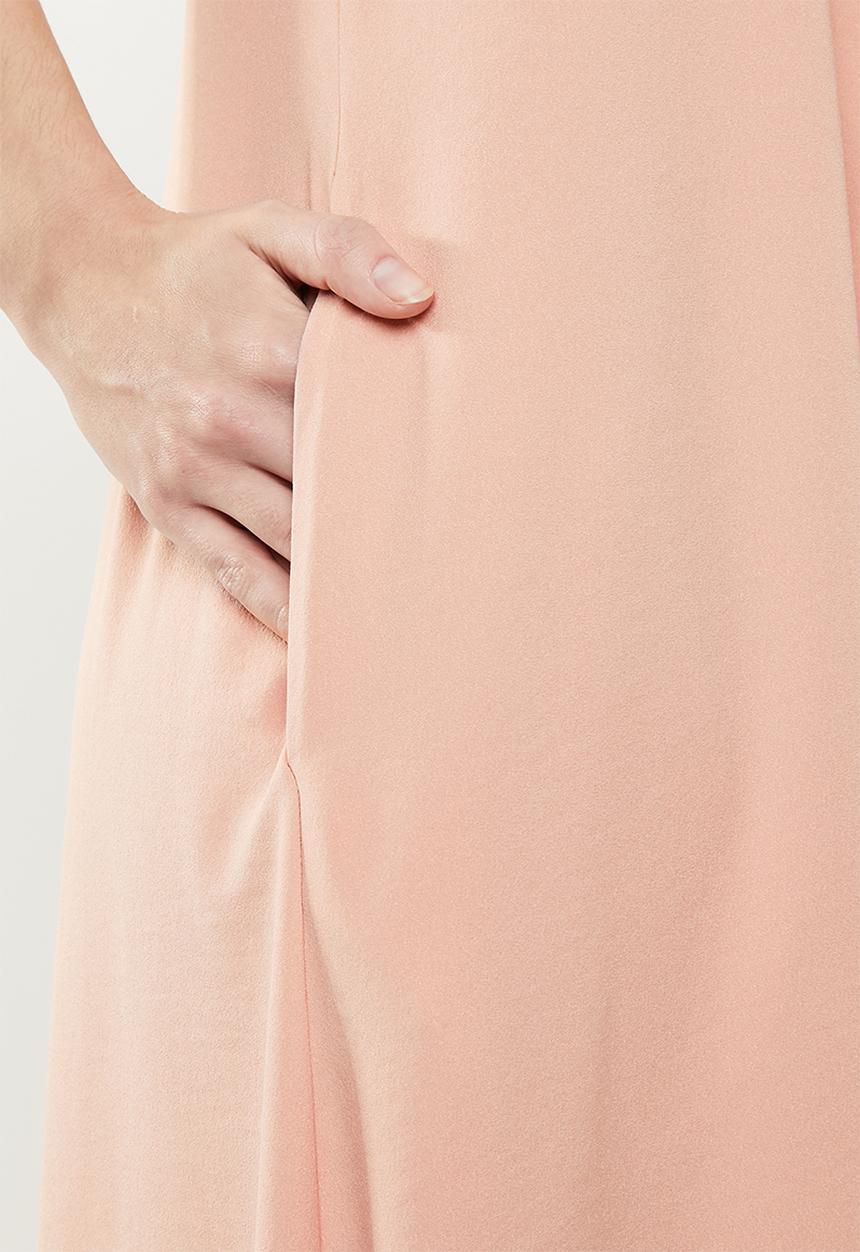 AMANDA LAIRD CHERRY - Pulane maxi dress - pink