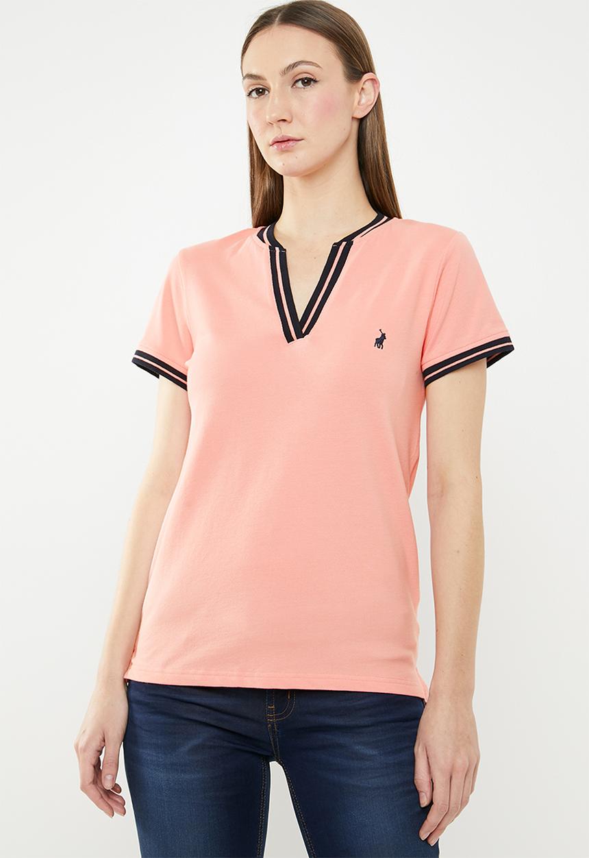 POLO - Simone V-neck golfer - pink