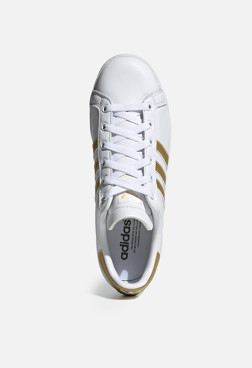 adidas Originals - Coast Star - ftwr white / gold met / core black