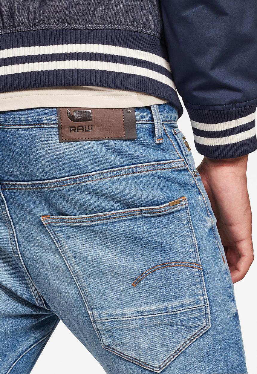 G-STAR - Arc 3d slim-Azure stretch denim