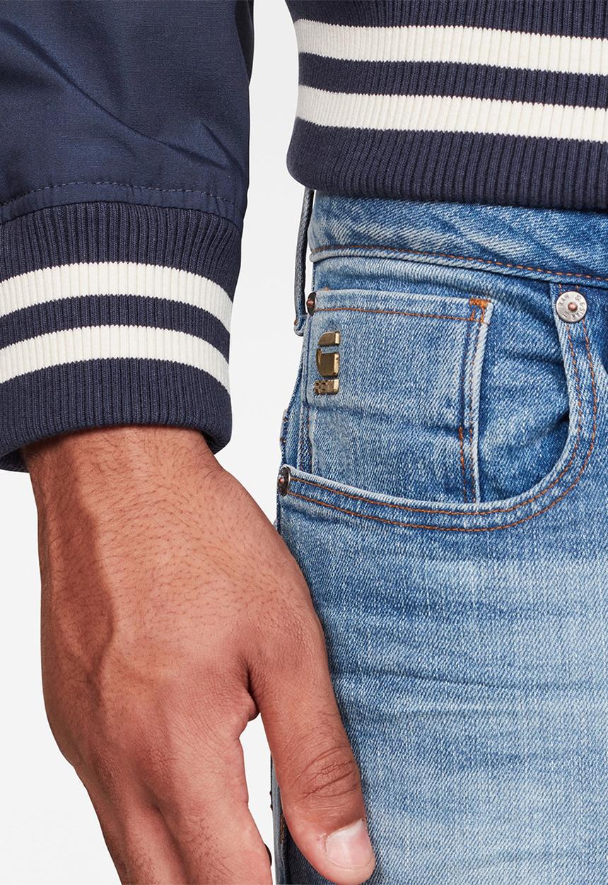 G-STAR - Arc 3d slim-Azure stretch denim