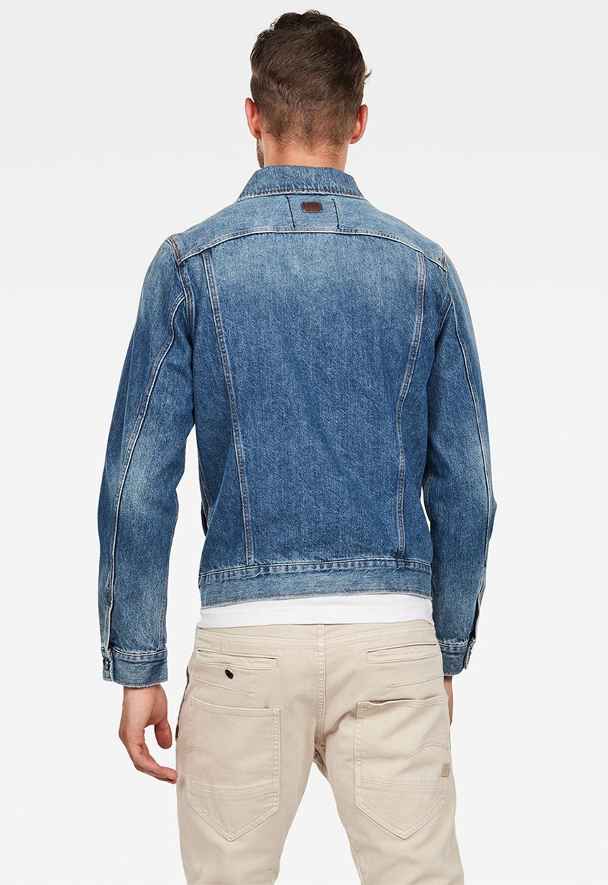 G-STAR - 3301 slim fit jacket - blue