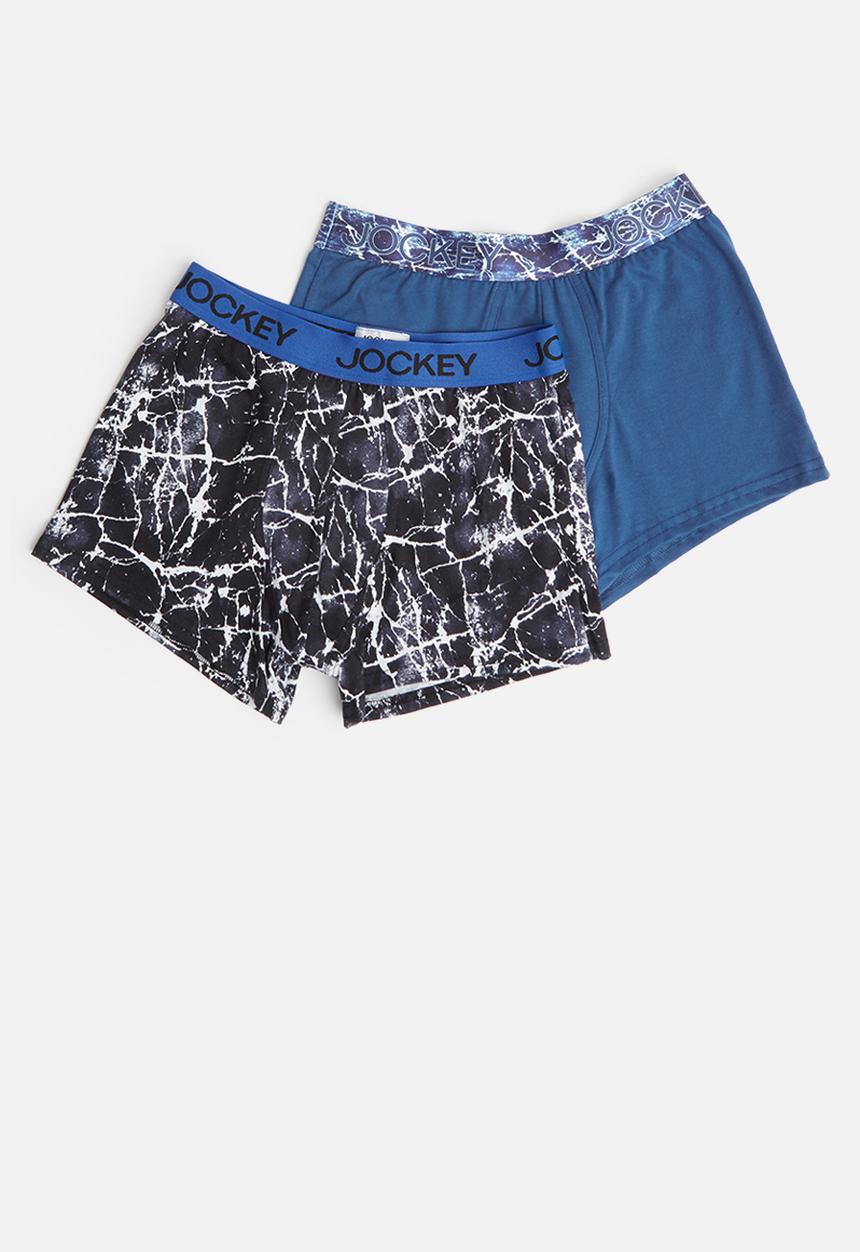 Jockey - Marble  2 pack trunks - multi