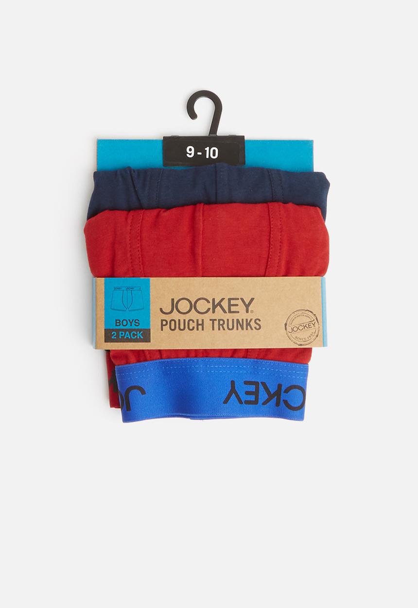 Jockey - Nautical 2 pack trunks - red & navy 